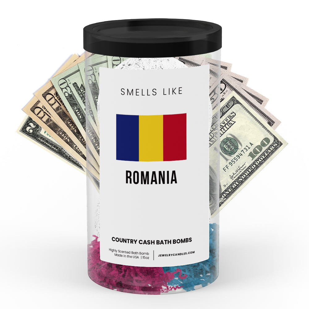 Smells Like Romania Country Cash Bath Bombs