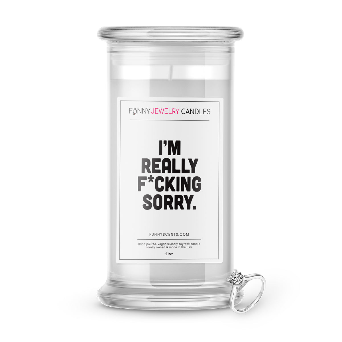 I'm Really F*cking Sorry. Jewelry Funny Candles