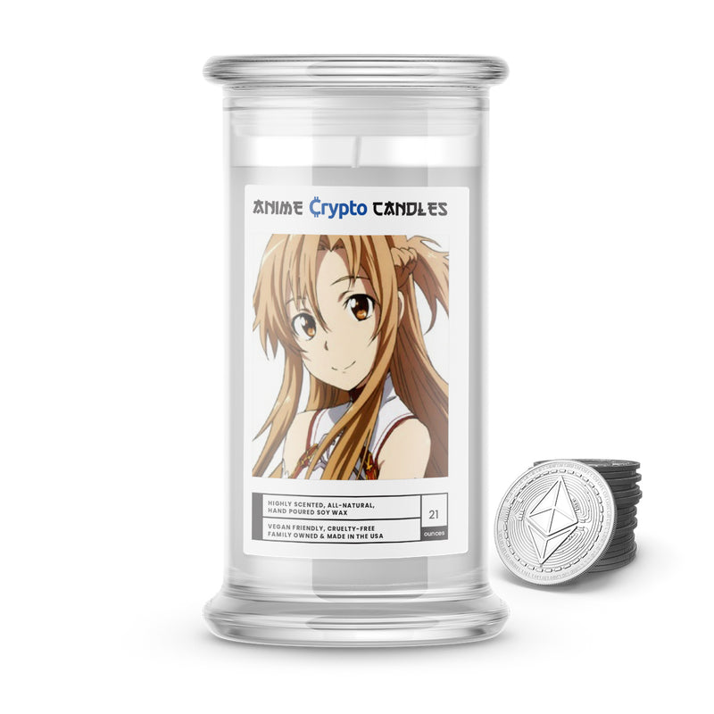 Yuuki, Asuna (結城 明日奈 / アスナ) - Crypto Anime Candles