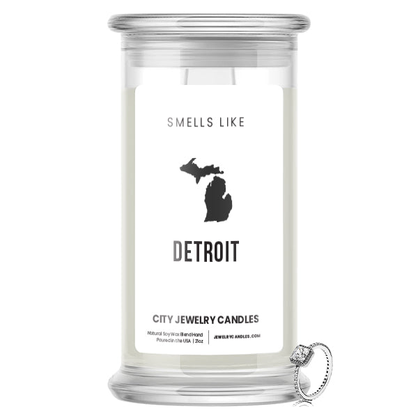 Smells Like Detroit City Jewelry Candles