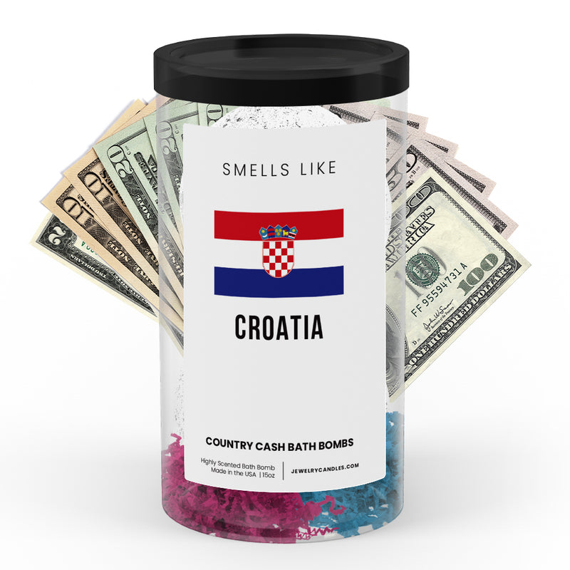 Smells Like Croatia Country Cash Bath Bombs