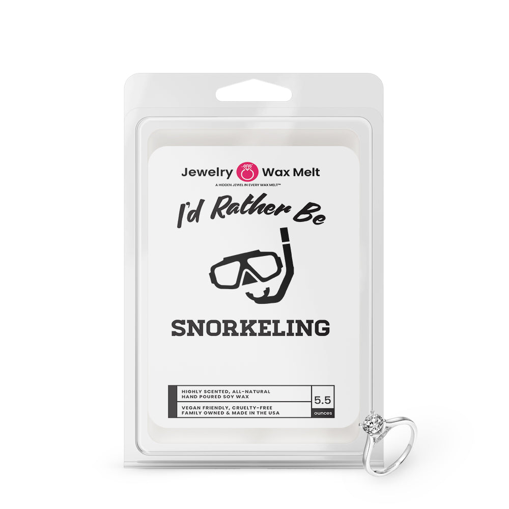 I'd rather be Snorkeling Jewelry Wax Melts