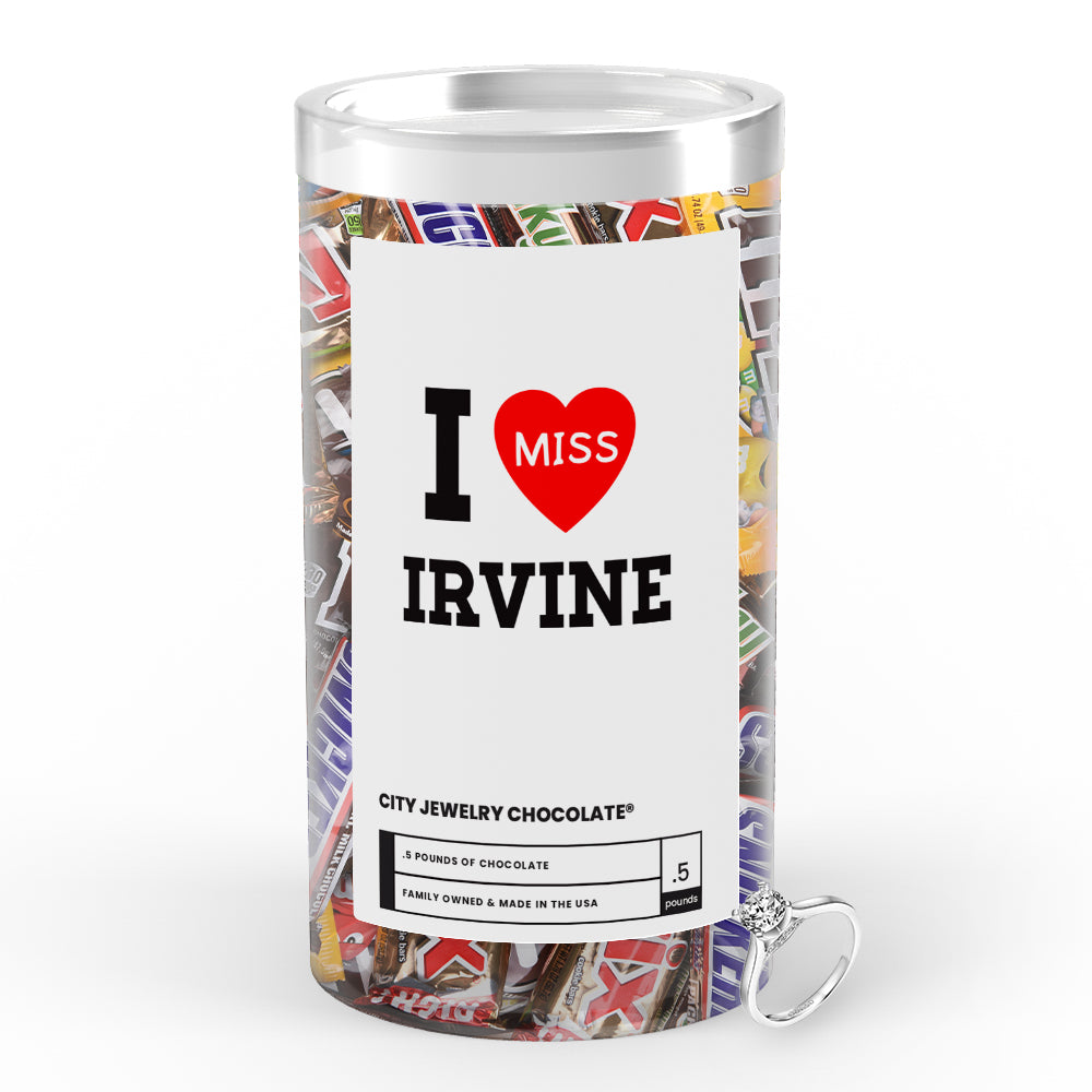 I miss Irvine City Jewelry Chocolate