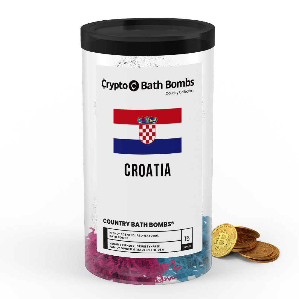 Croatia Country Crypto Bath Bombs