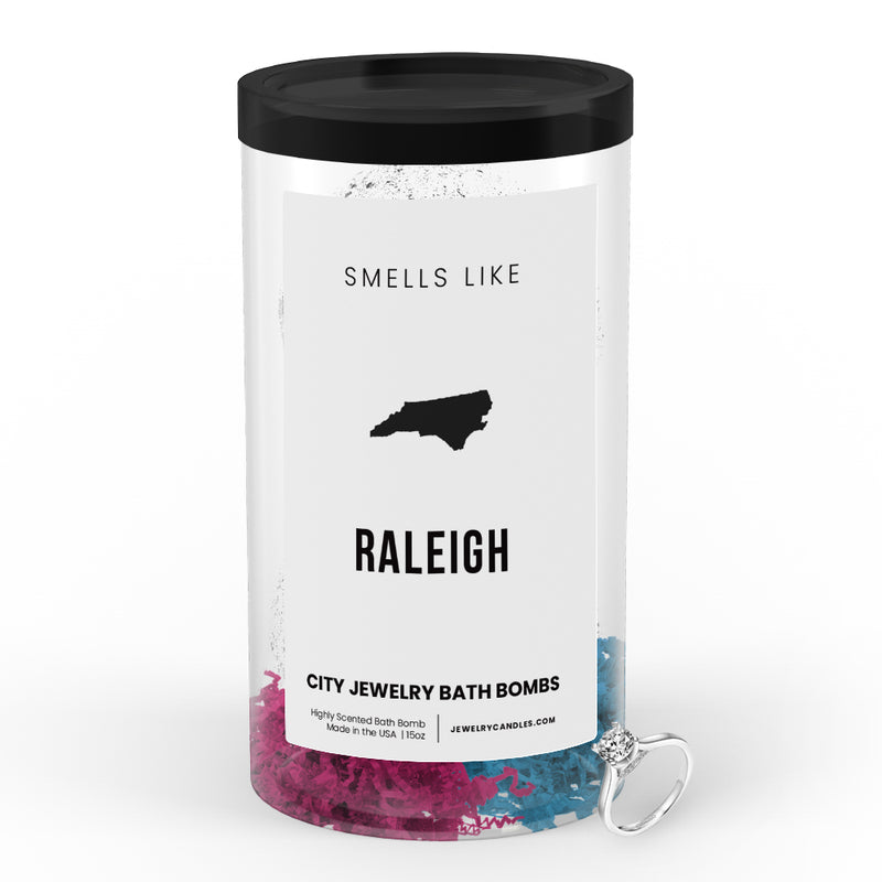 Smells Like Raleigh City Jewelry Bath Bombs