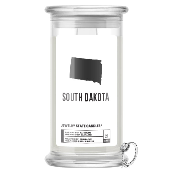 South Dakota Jewelry State Candles