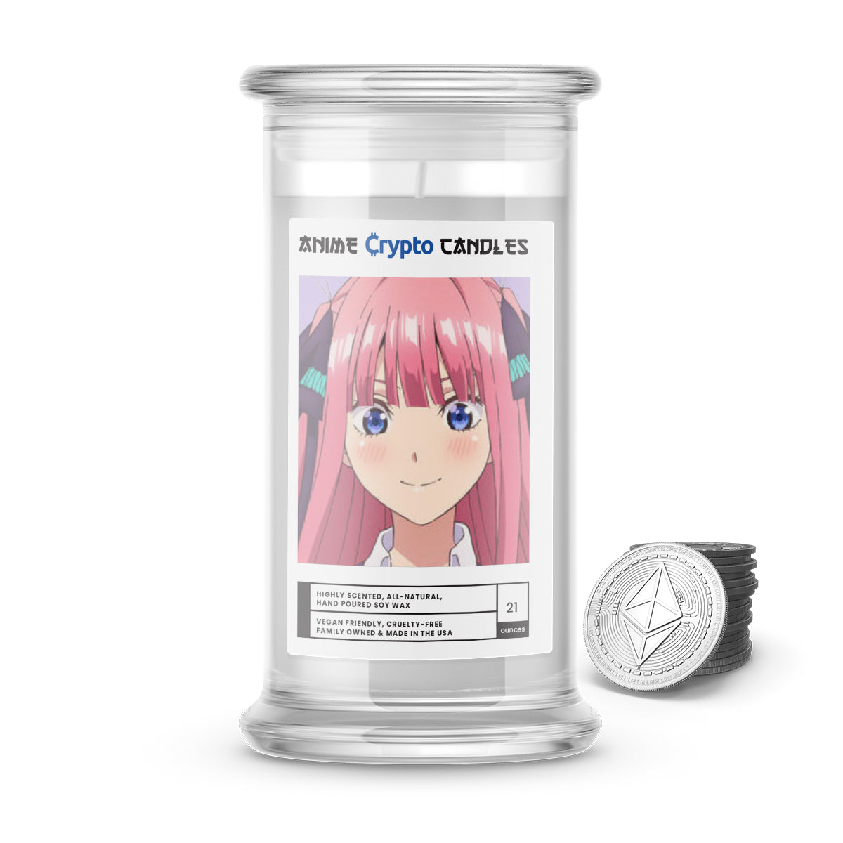 Nakano, Nino (中野 二乃) - Crypto Anime Candles