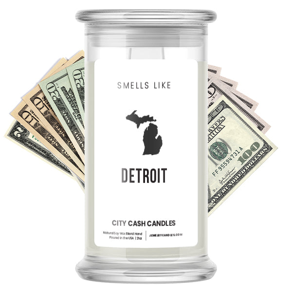 Smells Like Detroit City Cash Candles