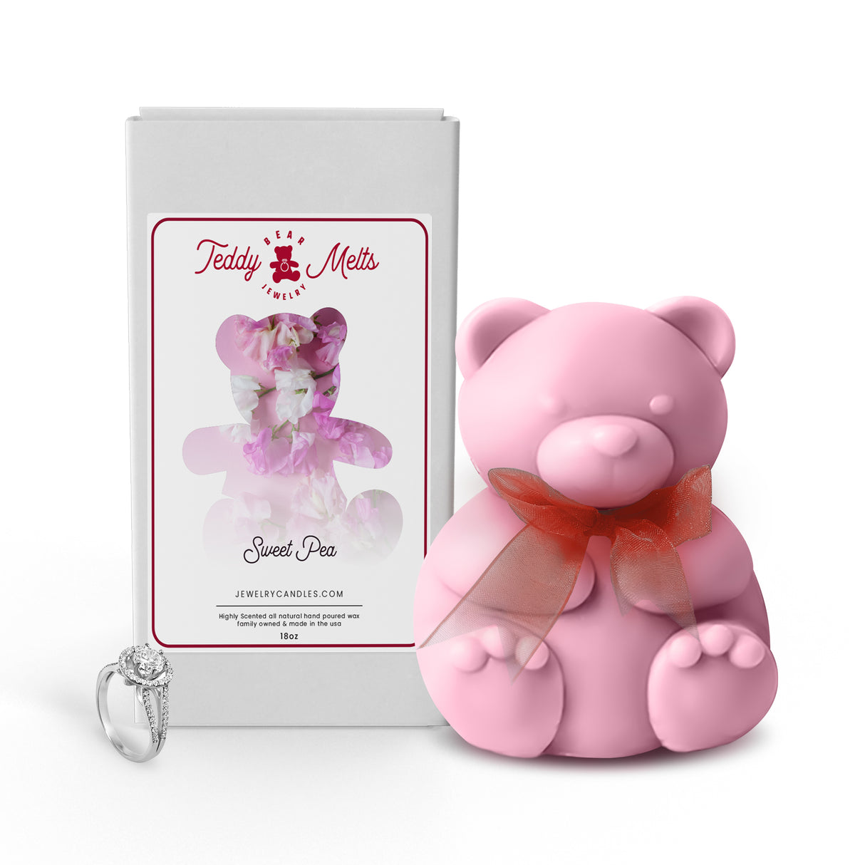 Sweet Pea GIANT Teddy Bear Jewelry Wax Melts