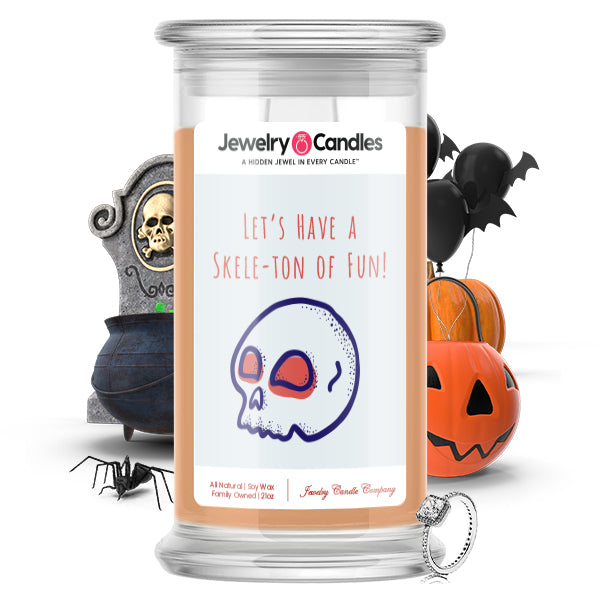 Let's have a skele-ton of fun! Jewelry Candle