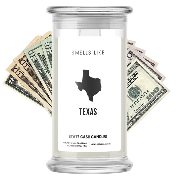 Smells Like Texas State Cash Candles