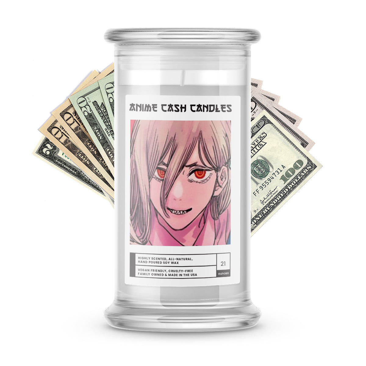 Power | Anime Cash Candle
