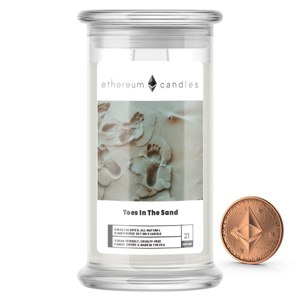 Toes In The Sand Ethereum Candles