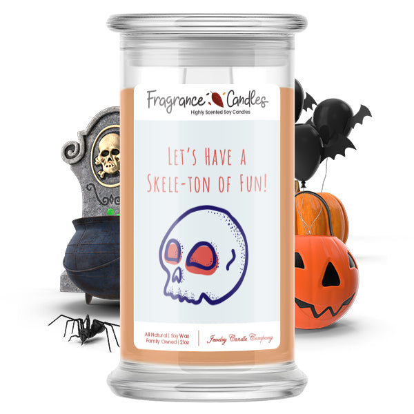 Let's have a skele-ton of fun! Fragrance Candle