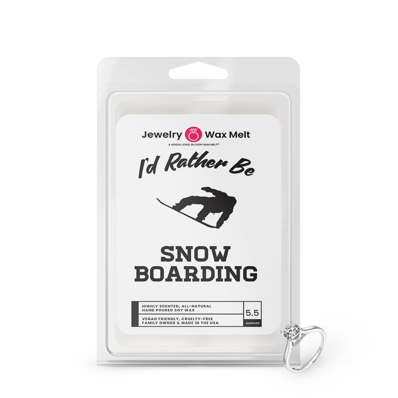 I'd rather be Snow Boarding Jewelry Wax Melts