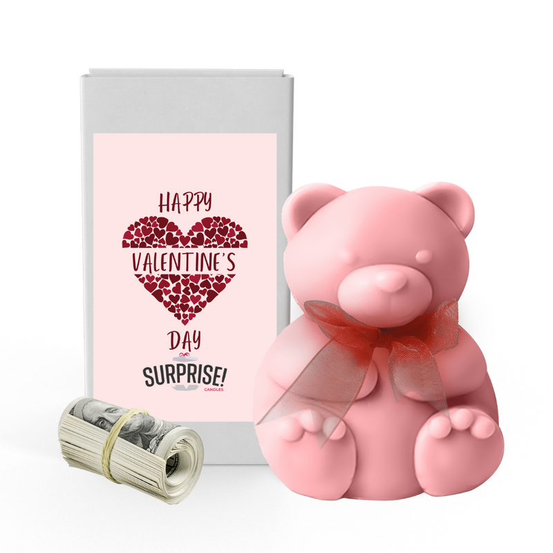 Happy Valentine's days 11 | Valentines Day Surprise Cash Money Bear Wax Melts