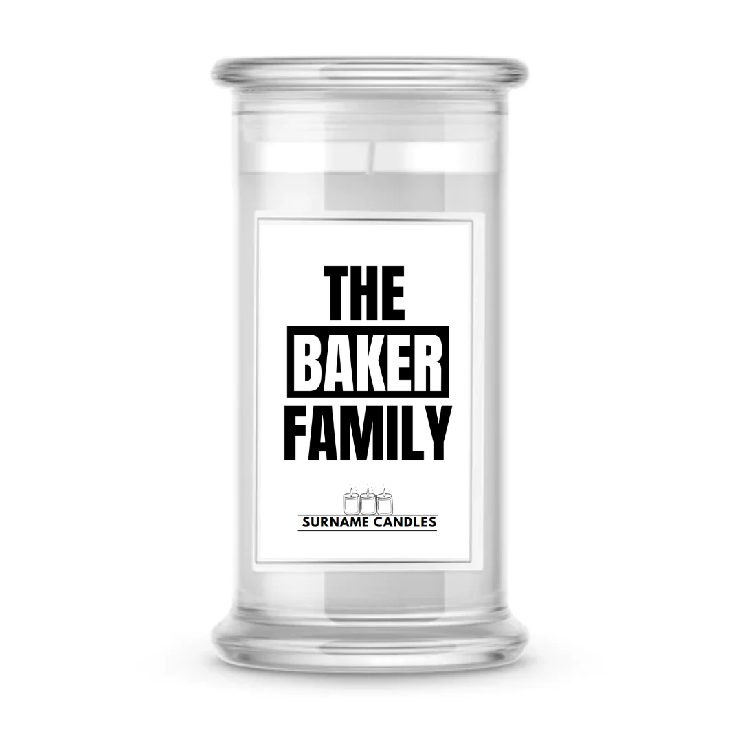 The Baker Family | Surname Candles