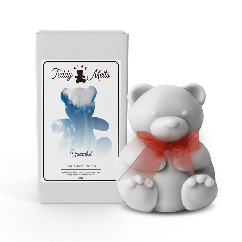 Unscented GIANT Teddy Bear Wax Melts