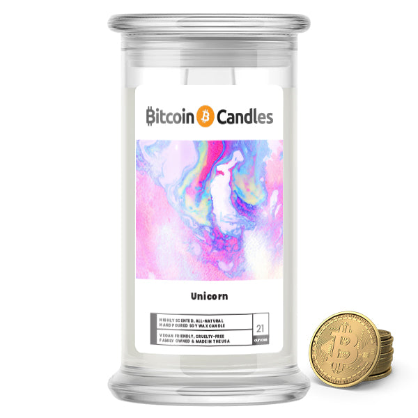 Unicorn Bitcoin Candles