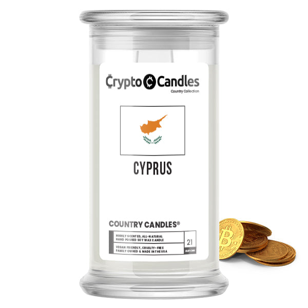 Cyprus Country Crypto Candles