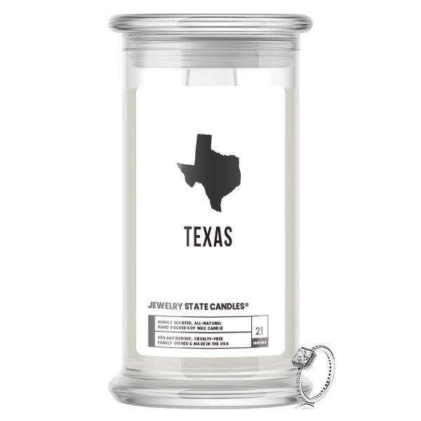 Texas Jewelry State Candles