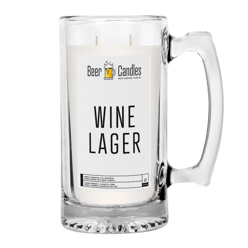 Wine Lager Beer Candle