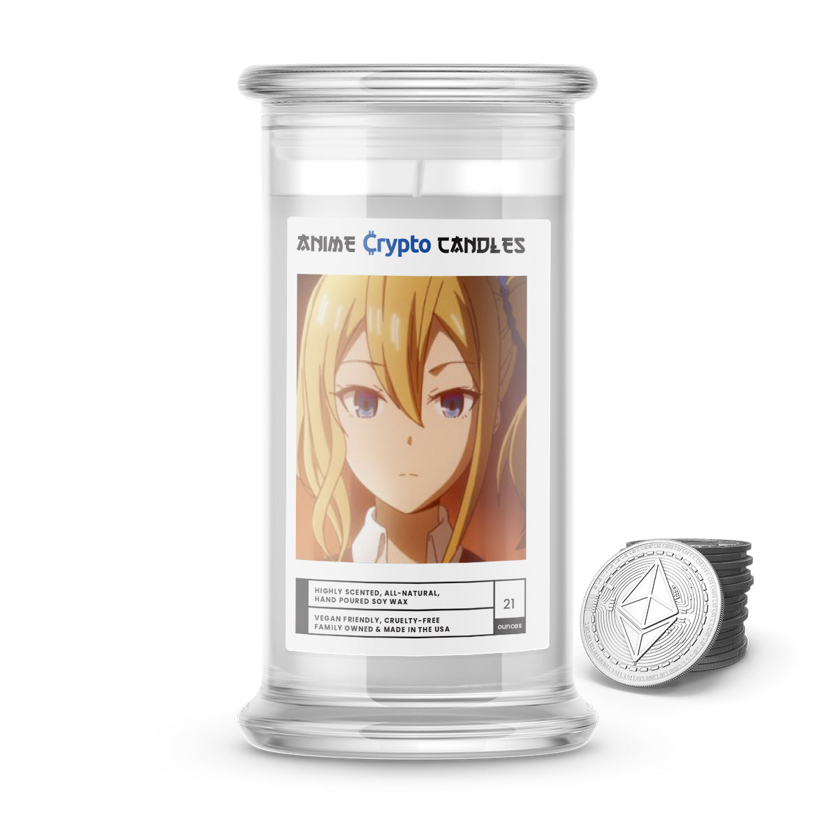 Hayasaka, Ai (早坂 愛) - Crypto Anime Candles