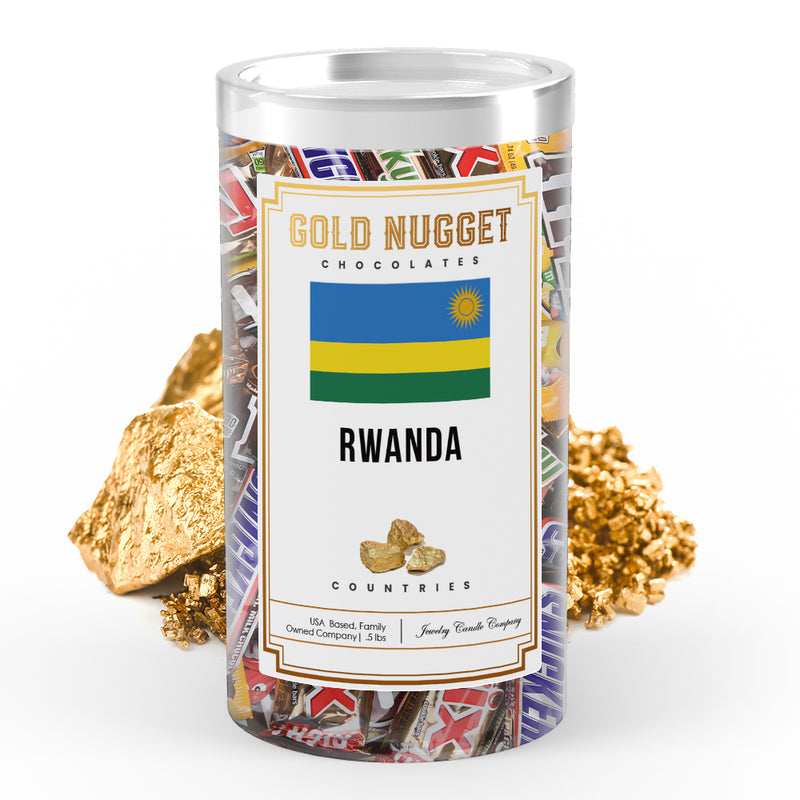 Rwanda Countries Gold Nugget Chocolates