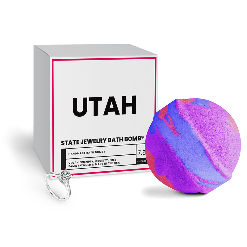 Utah State Jewelry Bath Bomb