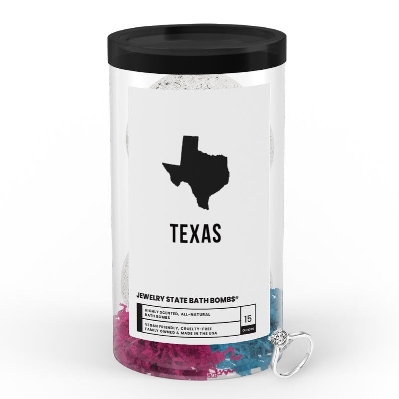 Texas Jewelry State Bath Bombs