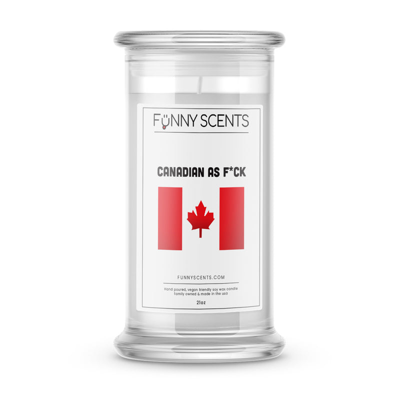 Canadian as F*uck Funny Candles