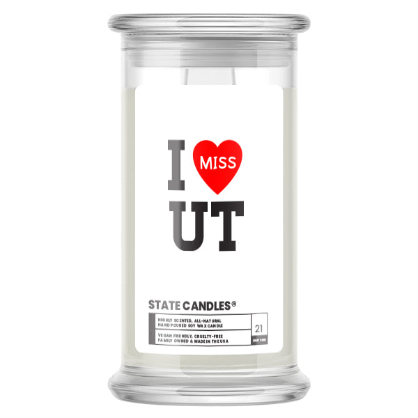I miss UT State Candle