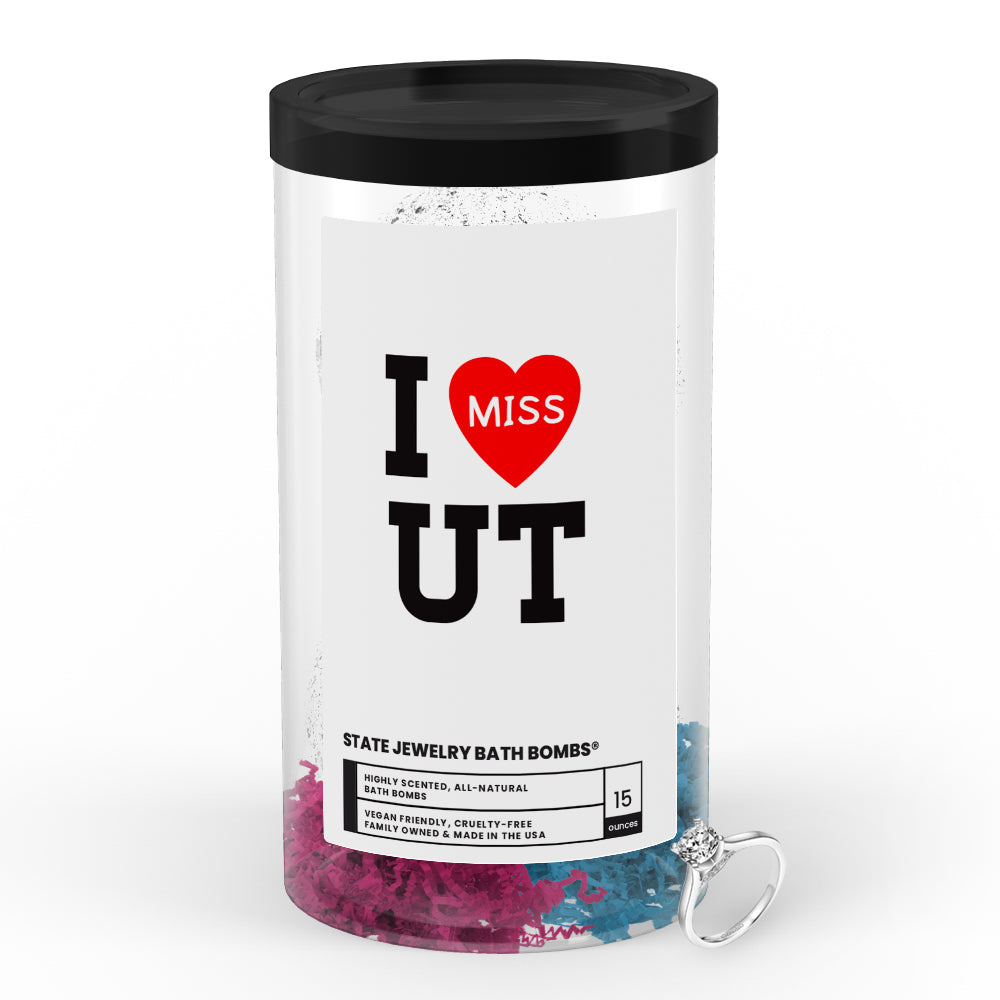 I miss UT State Jewelry Bath Bombs
