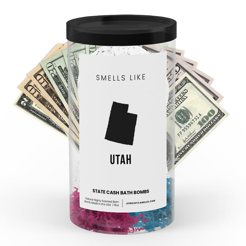 Smells Like Utah State Cash Bath Bombs