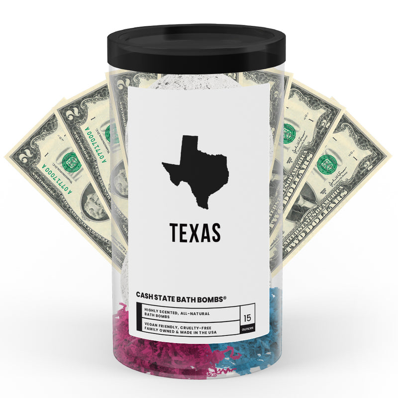 Texas Cash State Bath Bombs