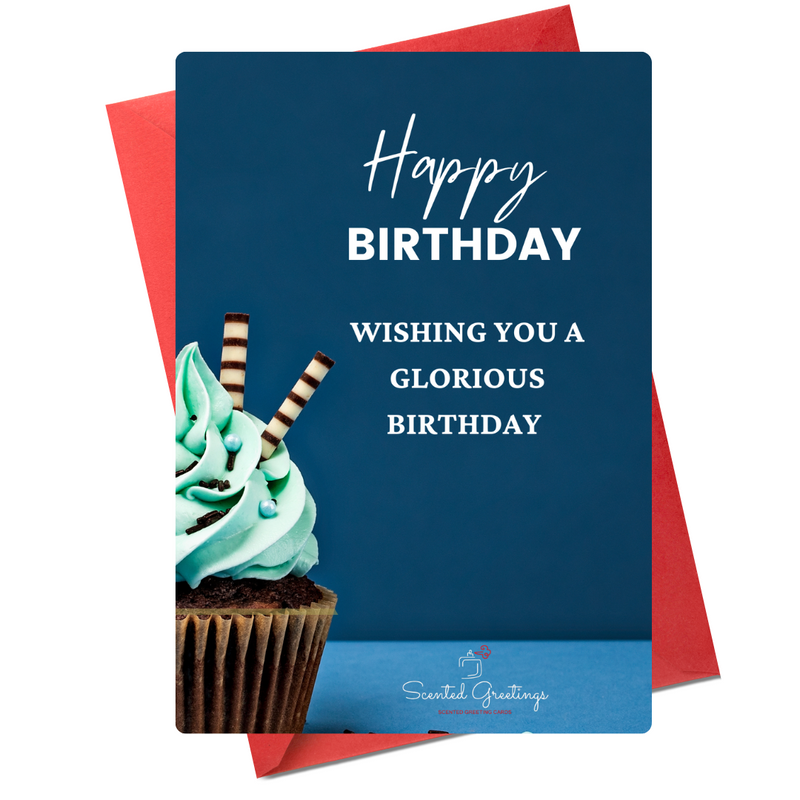 Happy Birthday Wishing You a Glorious Birthday | Scented Greeting Cards