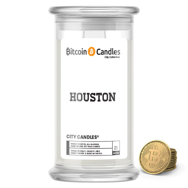 Houston City Bitcoin Candles