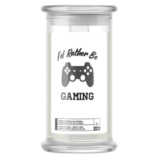 I'd rather be Gaming Candles