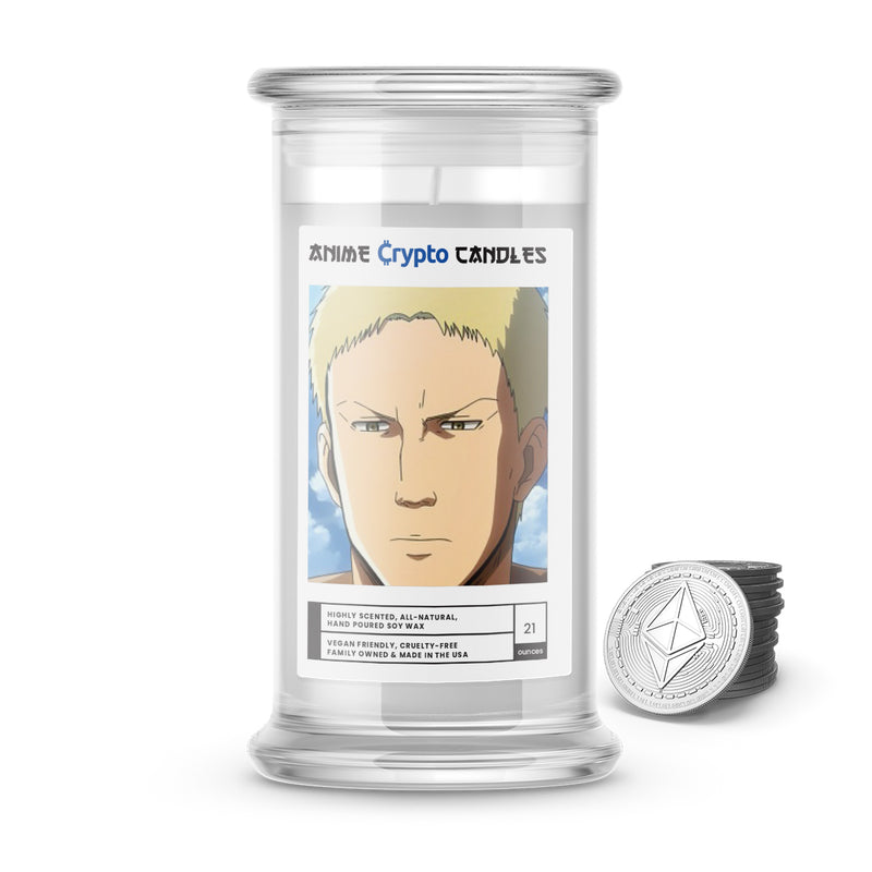 Braun, Reiner (ライナー・ブラウン) - Crypto Anime Candles