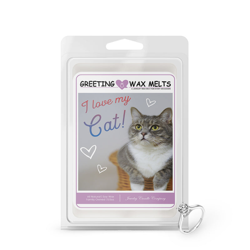 I love my cat Greetings Wax Melt