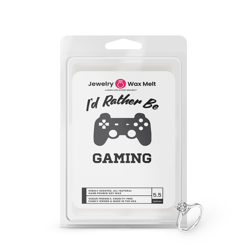 I'd rather be Gaming Jewelry Wax Melts