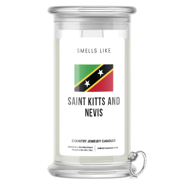 Smells Like Saint Kitta and Nevis Country Jewelry Candles
