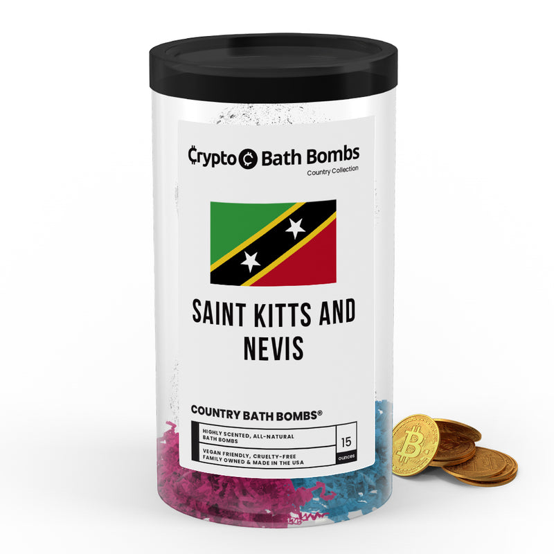 Saint Kitts and Nevis Country Crypto Bath Bombs
