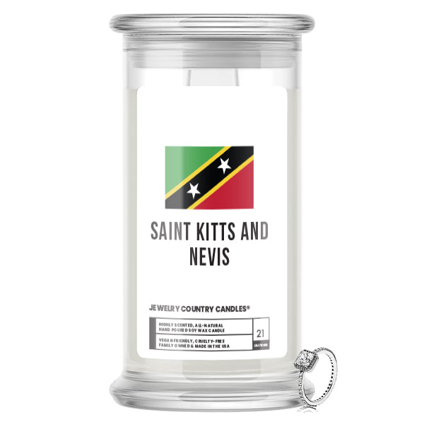 Saint Kitts and Nevis Jewelry Country Candles