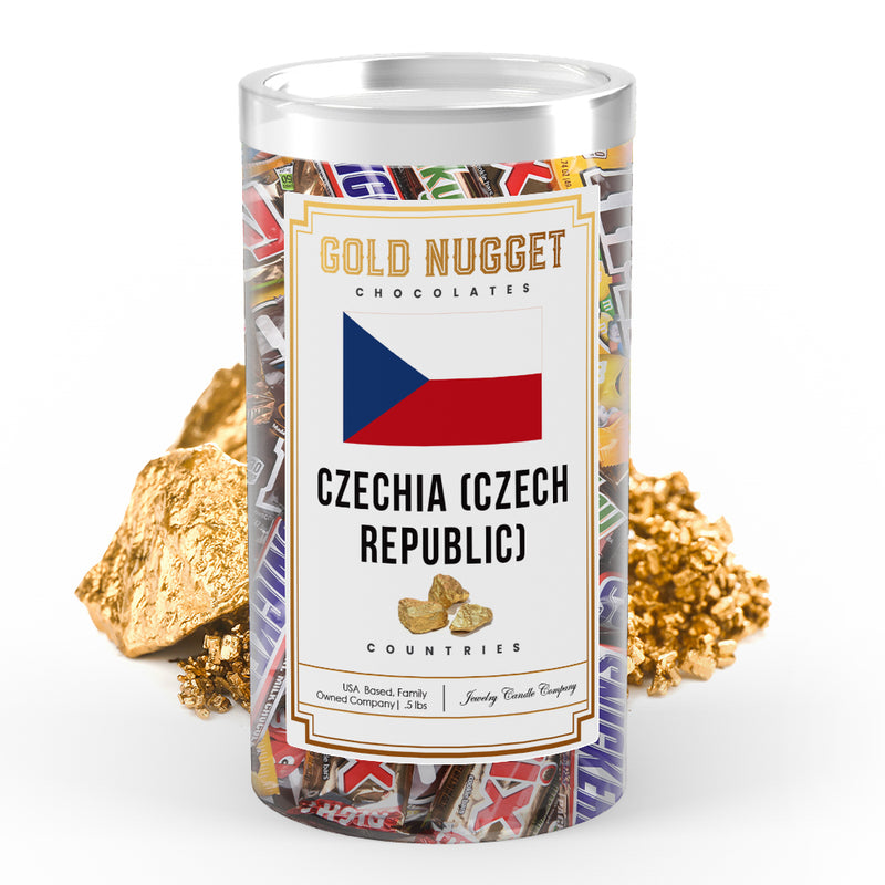 Czechia (Czech Republic) Countries Gold Nugget Chocolates