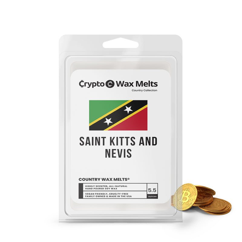 Saint Kitts and Nevis Country Crypto Wax Melts