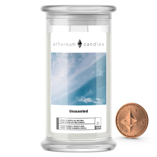 Unscented Ethereum Candles