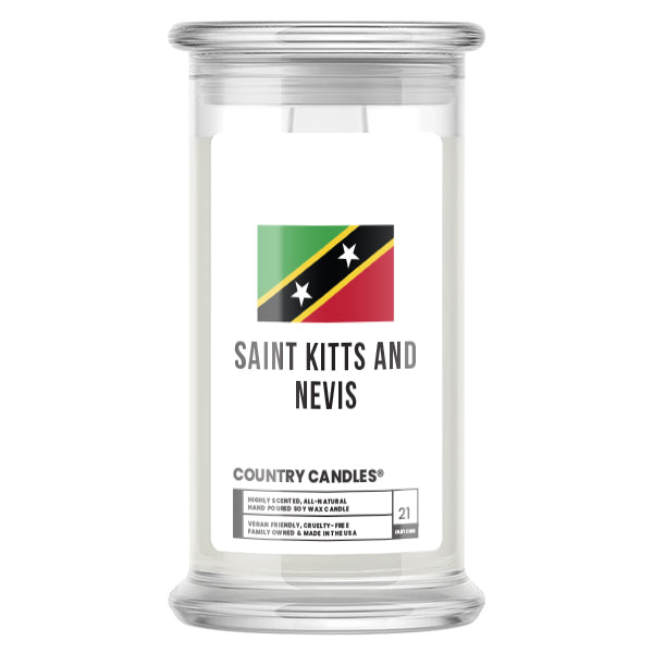 Saint Kitts and Nevis Country Candles