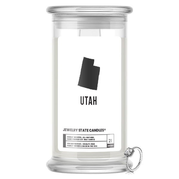 Utah Jewelry State Candles