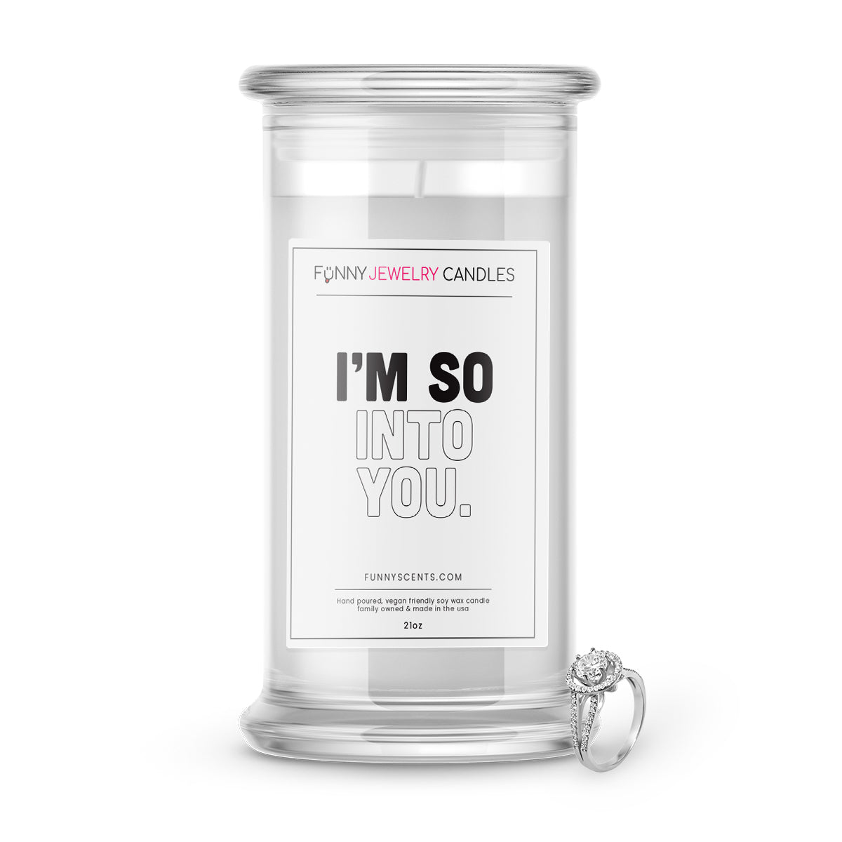 I'm so into You. Jewelry Funny Candles